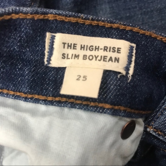 MADEWELL The High-Rise Slim BoyJean 25 - Picture 10 of 13